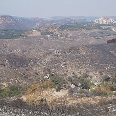 FPUD quarry area after 2007 fire